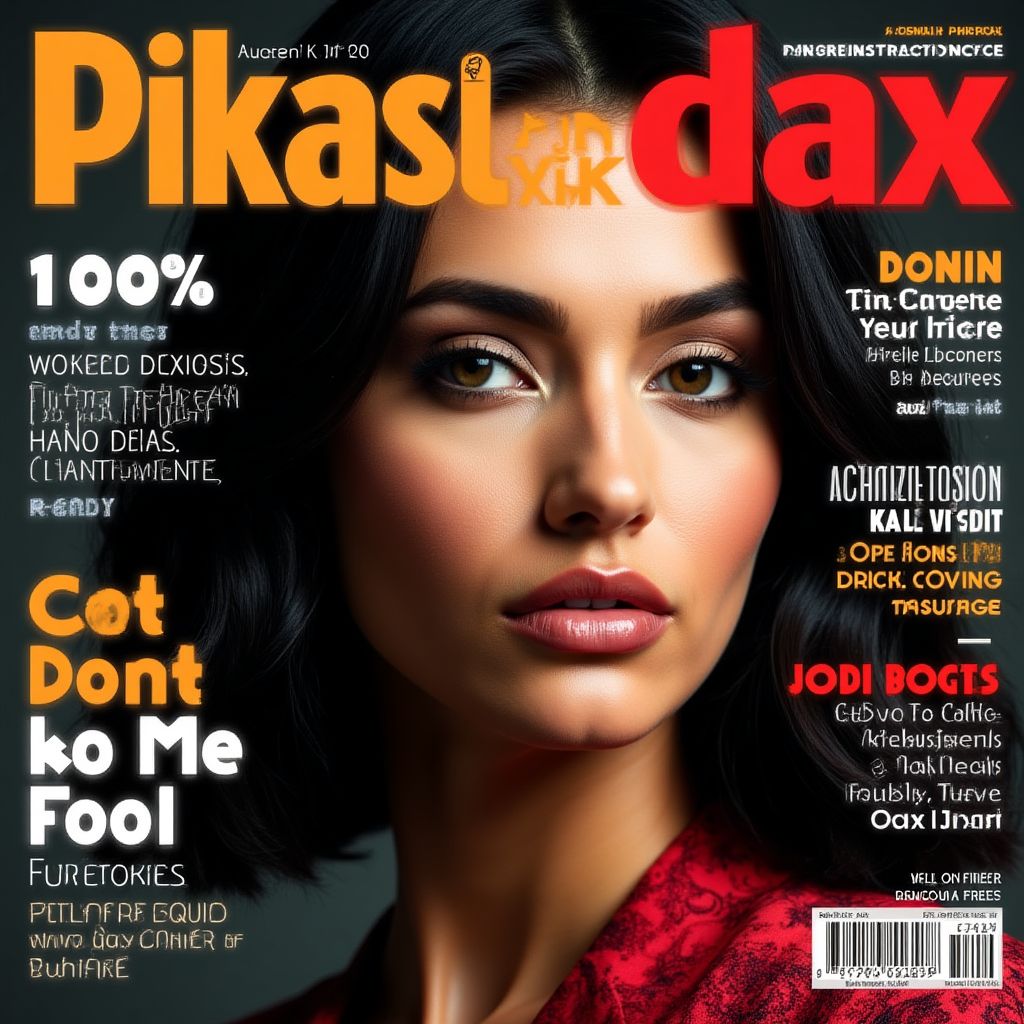 Diseño de portada para una revista de moda